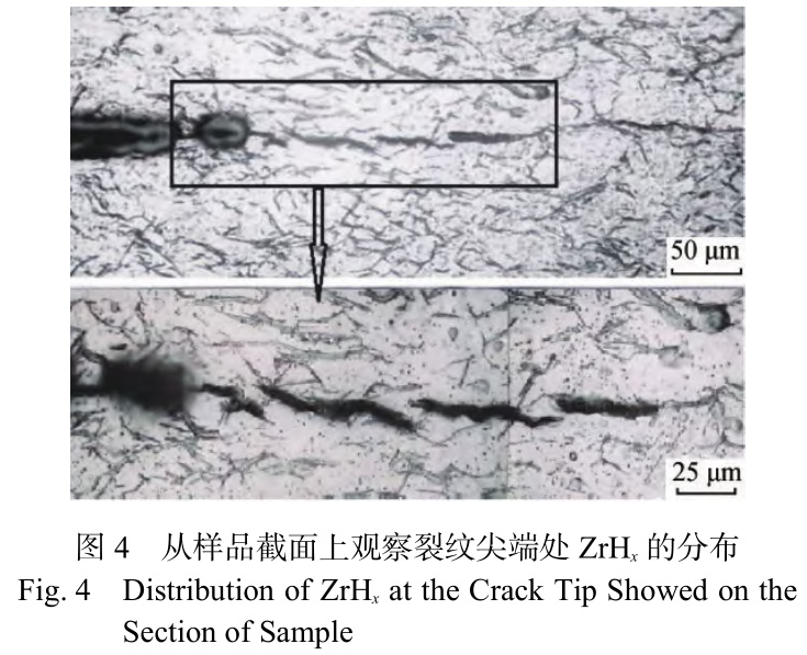 鋯合金表面缺陷引起氫致延遲開裂行為的研究 鋯合金表面缺陷引起氫致延遲開裂行為的研究