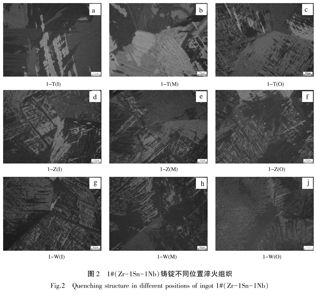 淺析鋯棒鋯管等鋯合金β淬火組織差異